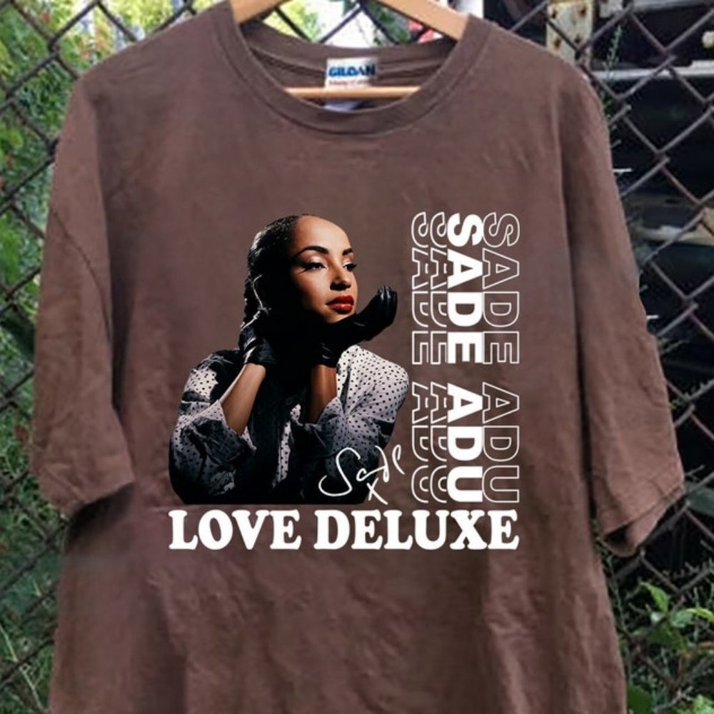 Sade Retro Vintage, Sade Crewneck t Shirt, Sade Tour t Shirt, Sade Concert Tshir
